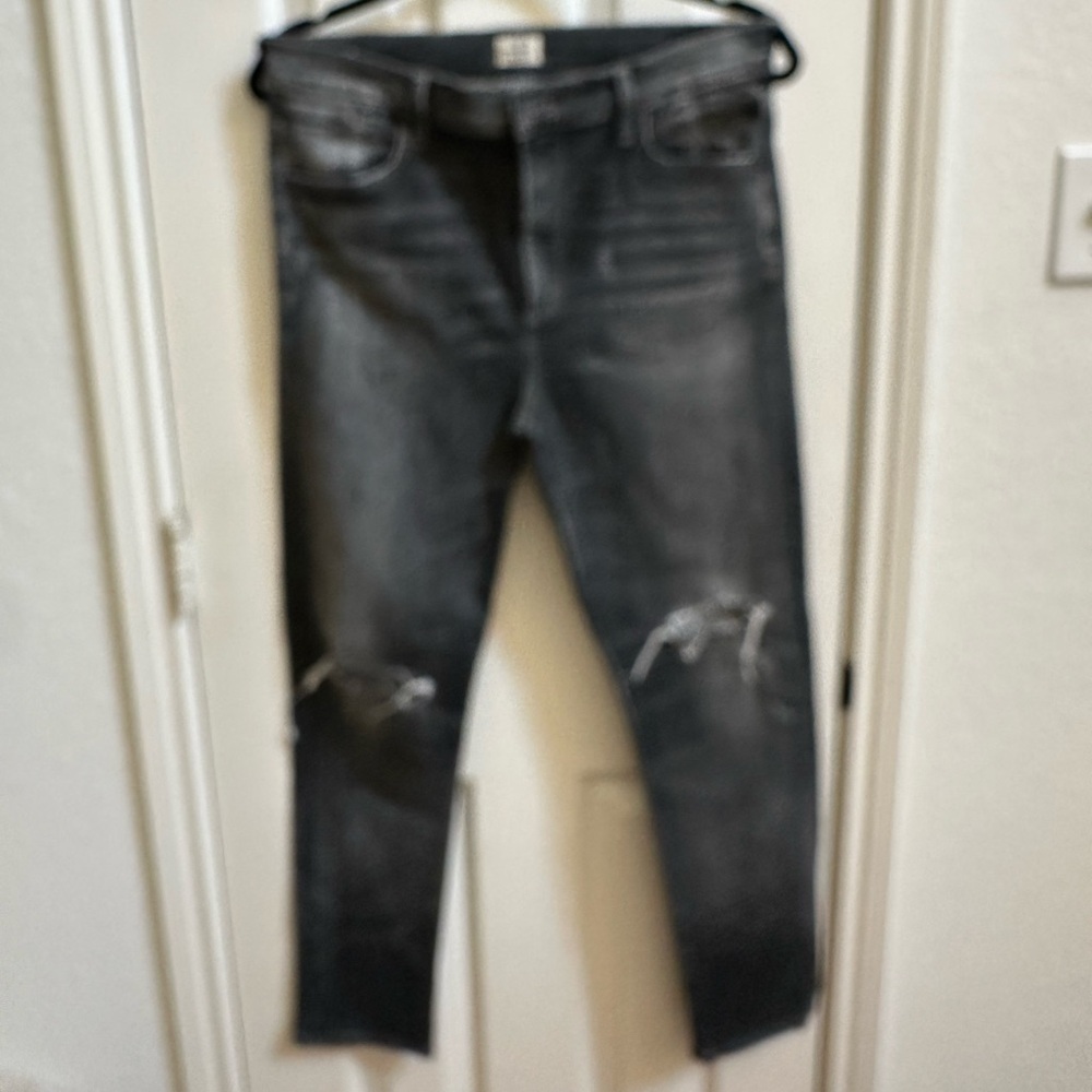 Citizens Of Humanity Gray High Rise Jeans